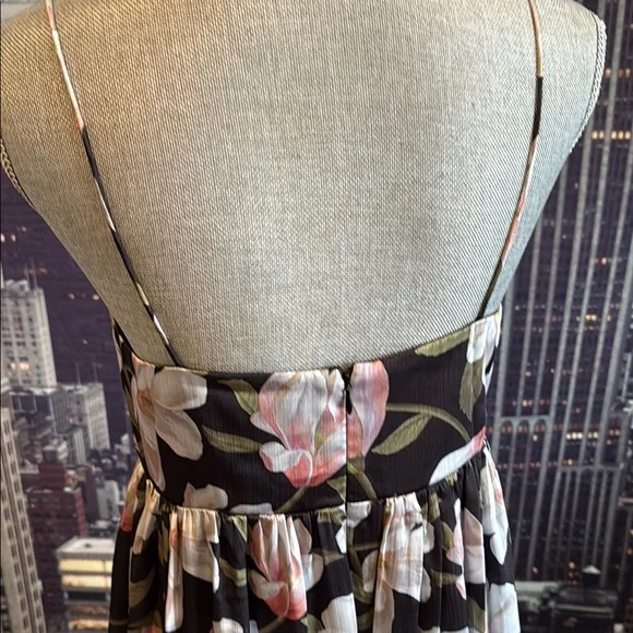 Sachin & Babi Floral Maxi Dress with Spaghetti Straps - Picture 7 of 9